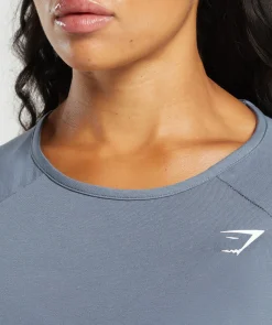 DAMES Gymshark Croptops|T-shirts*Lifting Essential Long Sleeve Crop Top