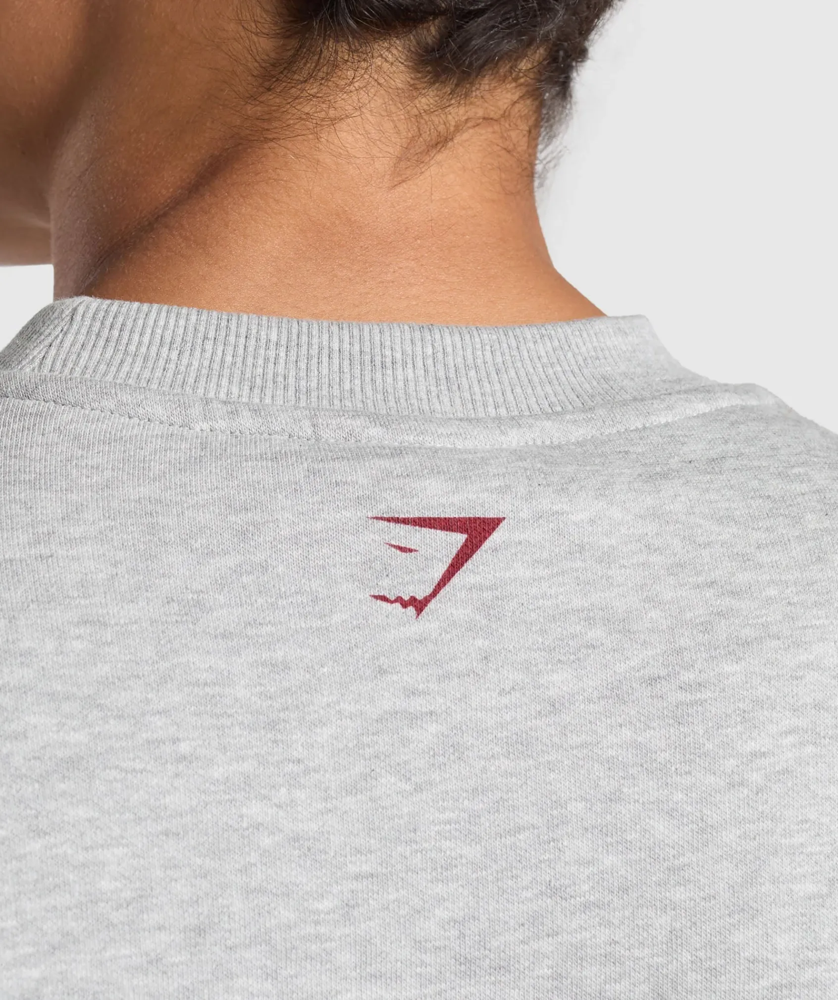 DAMES Gymshark Hoodies & Truien*Lifting Essentials Graphic Brushed Oversized Sweatshirt