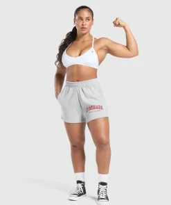 DAMES Gymshark Shorts*Lifting Essentials Graphic Brushed 4' Shorts