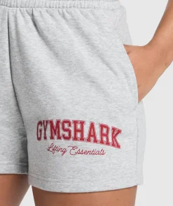DAMES Gymshark Shorts*Lifting Essentials Graphic Brushed 4' Shorts