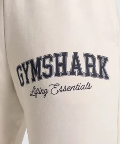 DAMES Gymshark Joggingbroeken*Lifting Essentials Graphic Brushed Oversized Joggers