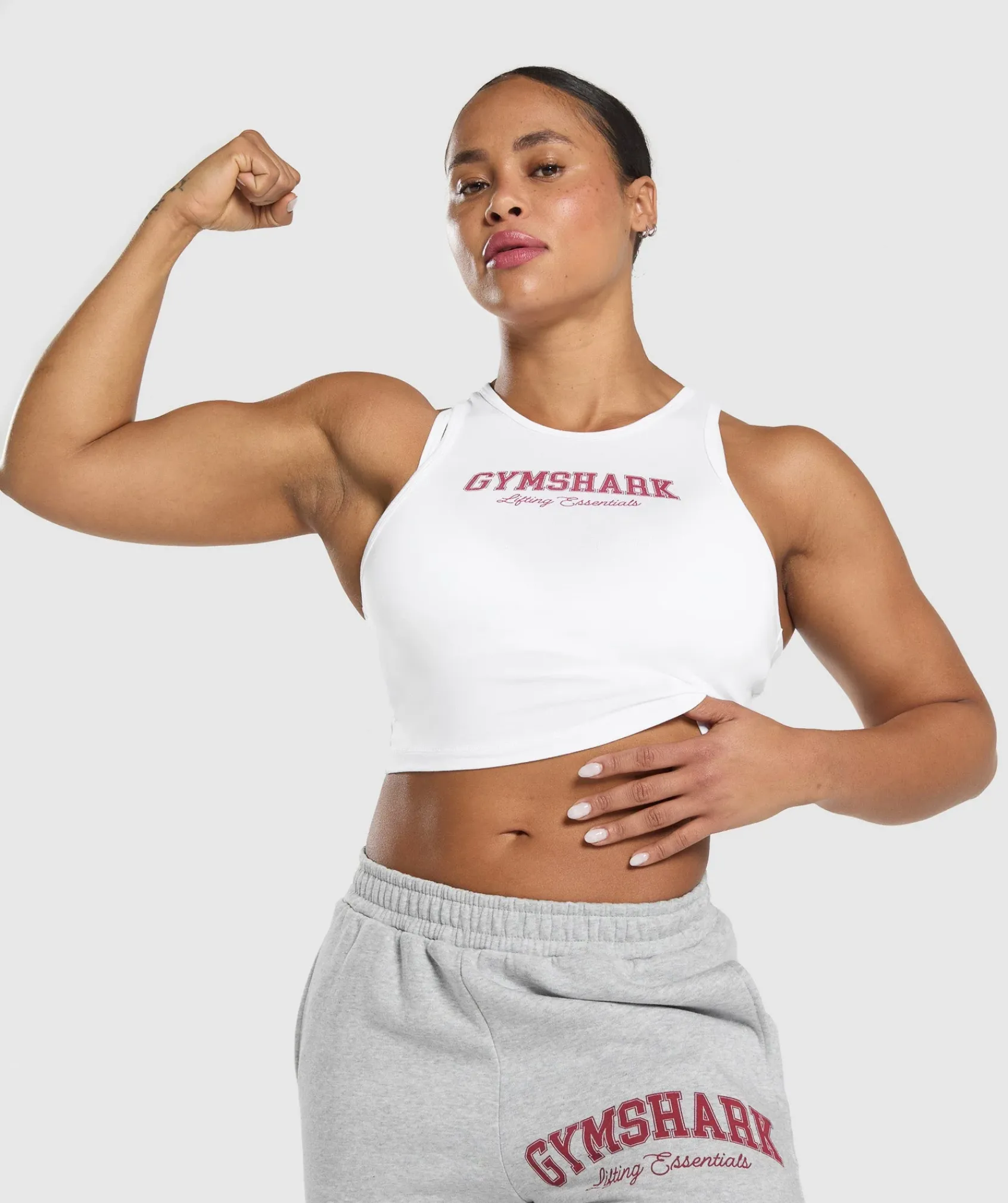 DAMES Gymshark Croptops|Tanktops*Lifting Essentials Graphic Tank