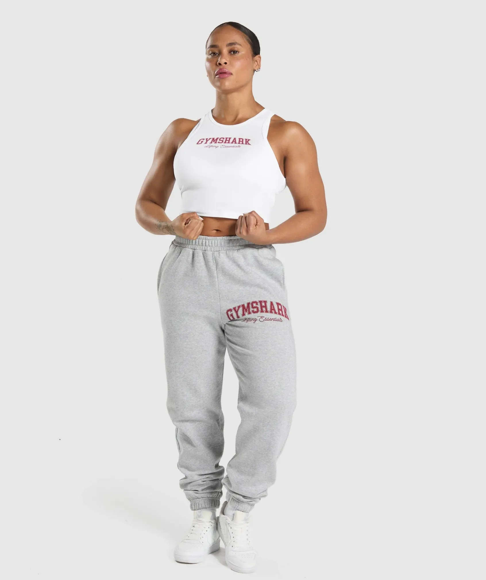 DAMES Gymshark Croptops|Tanktops*Lifting Essentials Graphic Tank
