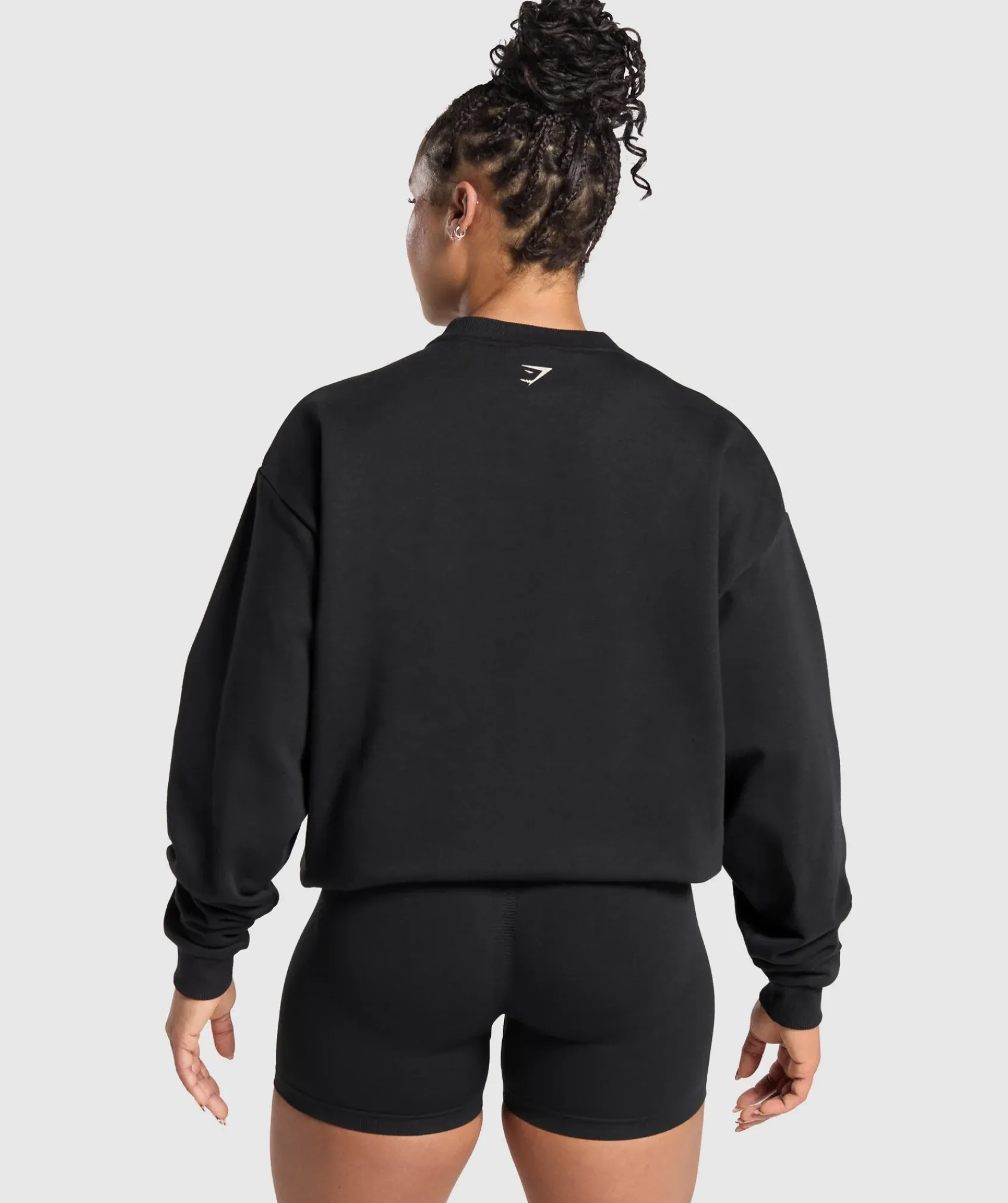 DAMES Gymshark Hoodies & Truien*Lifting Essentials Graphic Brushed Oversized Sweatshirt
