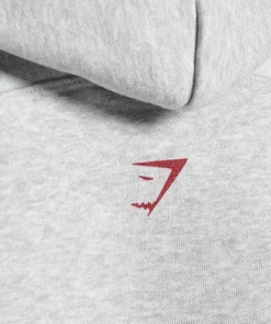 DAMES Gymshark Hoodies & Truien*Lifting Essentials Graphic Cropped Hoodie