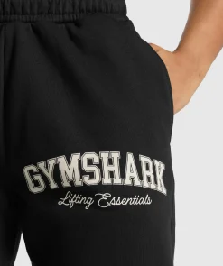 DAMES Gymshark Joggingbroeken*Lifting Essentials Graphic Brushed Oversized Joggers