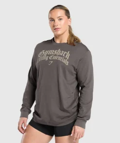 DAMES Gymshark T-shirts*Lifting Essentials Long Sleeve Top