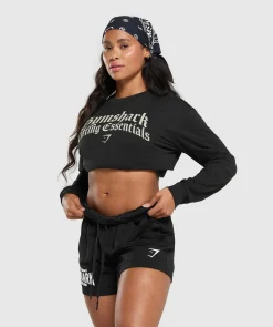 DAMES Gymshark Bedekkende Sportkleding|T-shirts*Lifting Essentials Long Sleeve Top