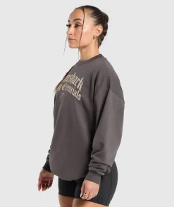 DAMES Gymshark Hoodies & Truien*Lifting Essentials Oversized Sweatshirt