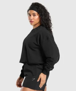 DAMES Gymshark Hoodies & Truien*Lifting Graphic Midi Sweatshirt