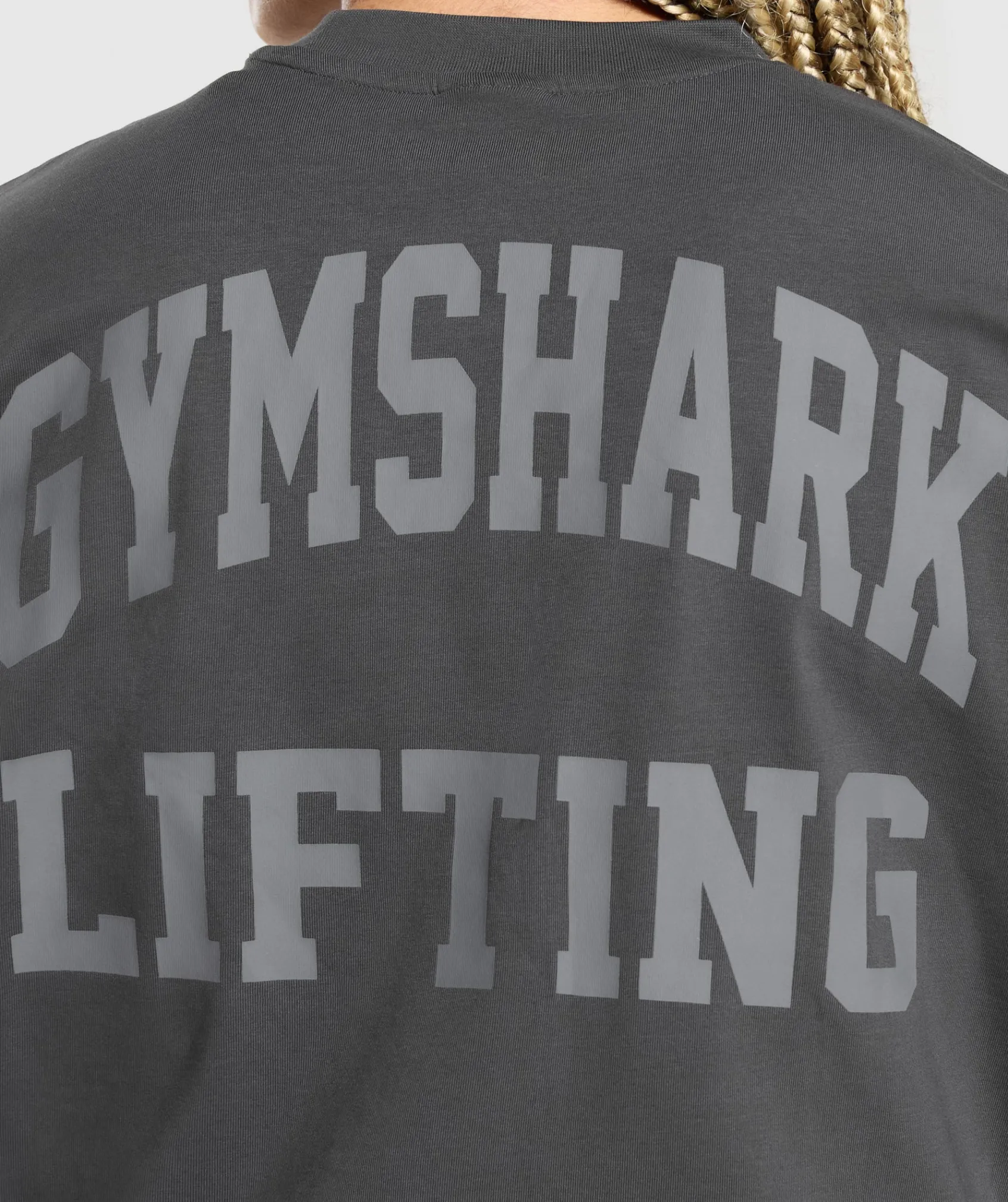 DAMES Gymshark T-shirts*Lifting Graphic Oversized Baggy T- Shirt