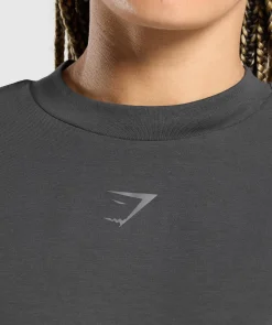 DAMES Gymshark T-shirts*Lifting Graphic Oversized Baggy T- Shirt