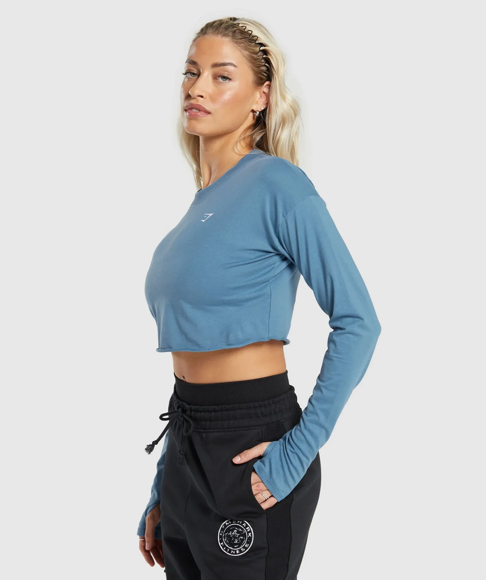 DAMES Gymshark Croptops|T-shirts*Lifting Long Sleeve Crop Top