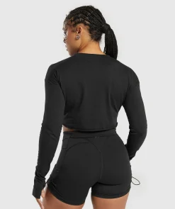DAMES Gymshark Croptops|T-shirts*Lifting Long Sleeve Crop Top