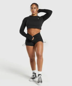 DAMES Gymshark Croptops|T-shirts*Lifting Long Sleeve Crop Top