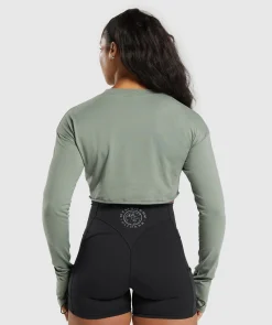 DAMES Gymshark Croptops|T-shirts*Lifting Long Sleeve Crop Top