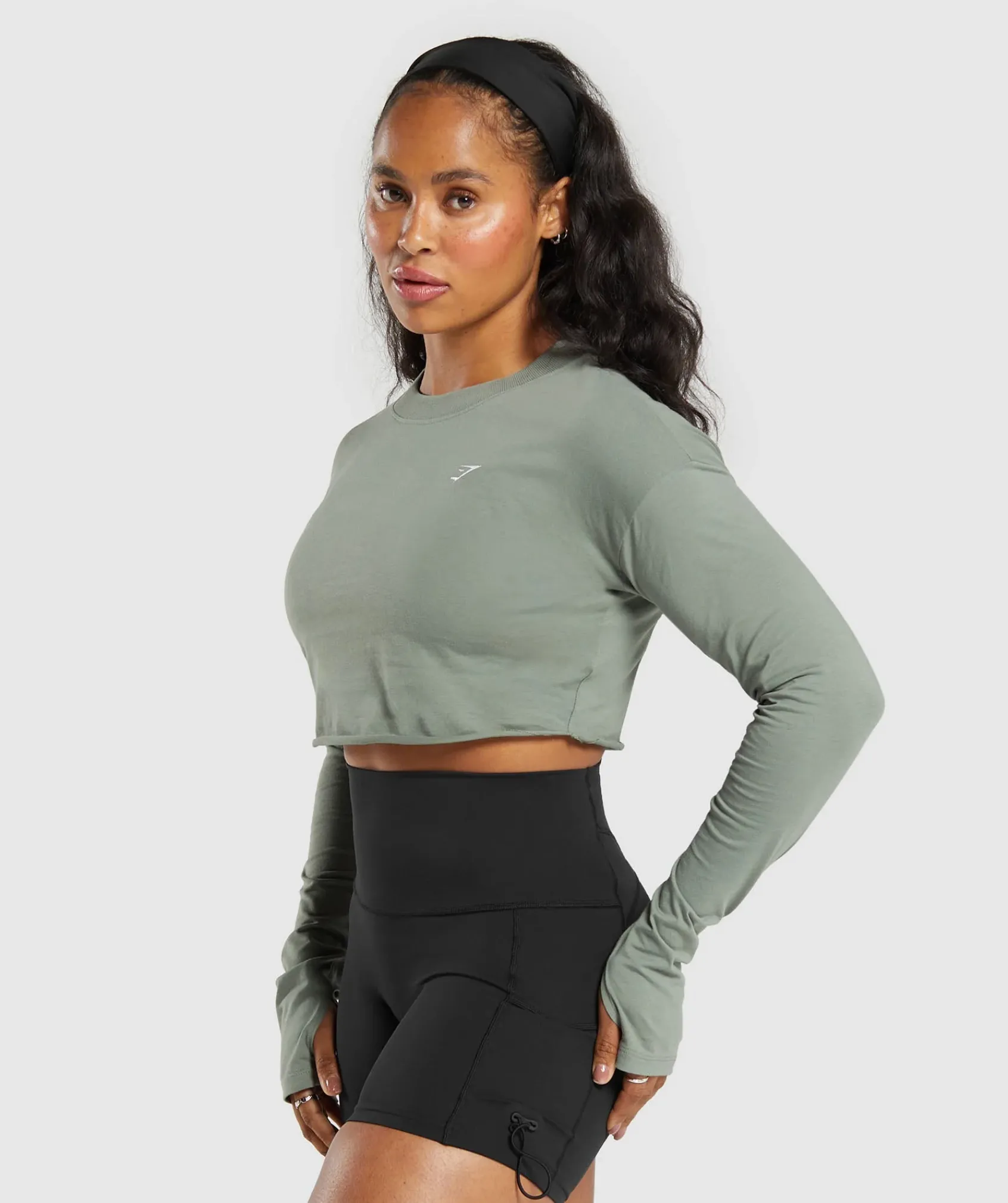 DAMES Gymshark Croptops|T-shirts*Lifting Long Sleeve Crop Top