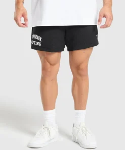 Heren Gymshark Shorts*Lifting Mesh 5" Shorts