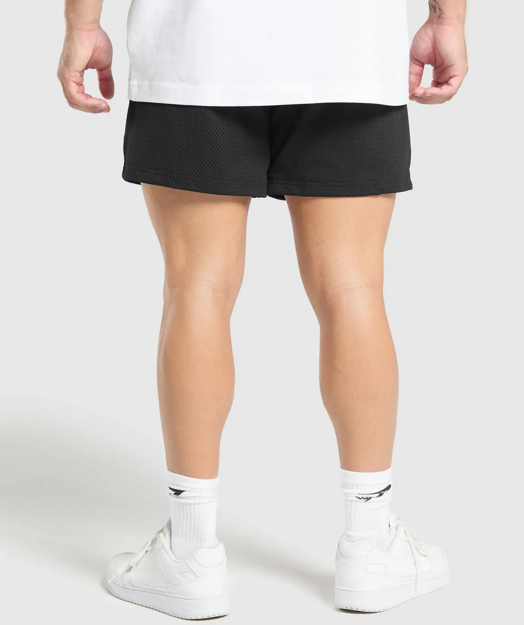 Heren Gymshark Shorts*Lifting Mesh 5" Shorts