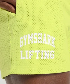 Heren Gymshark Shorts*Lifting Mesh 5" Shorts