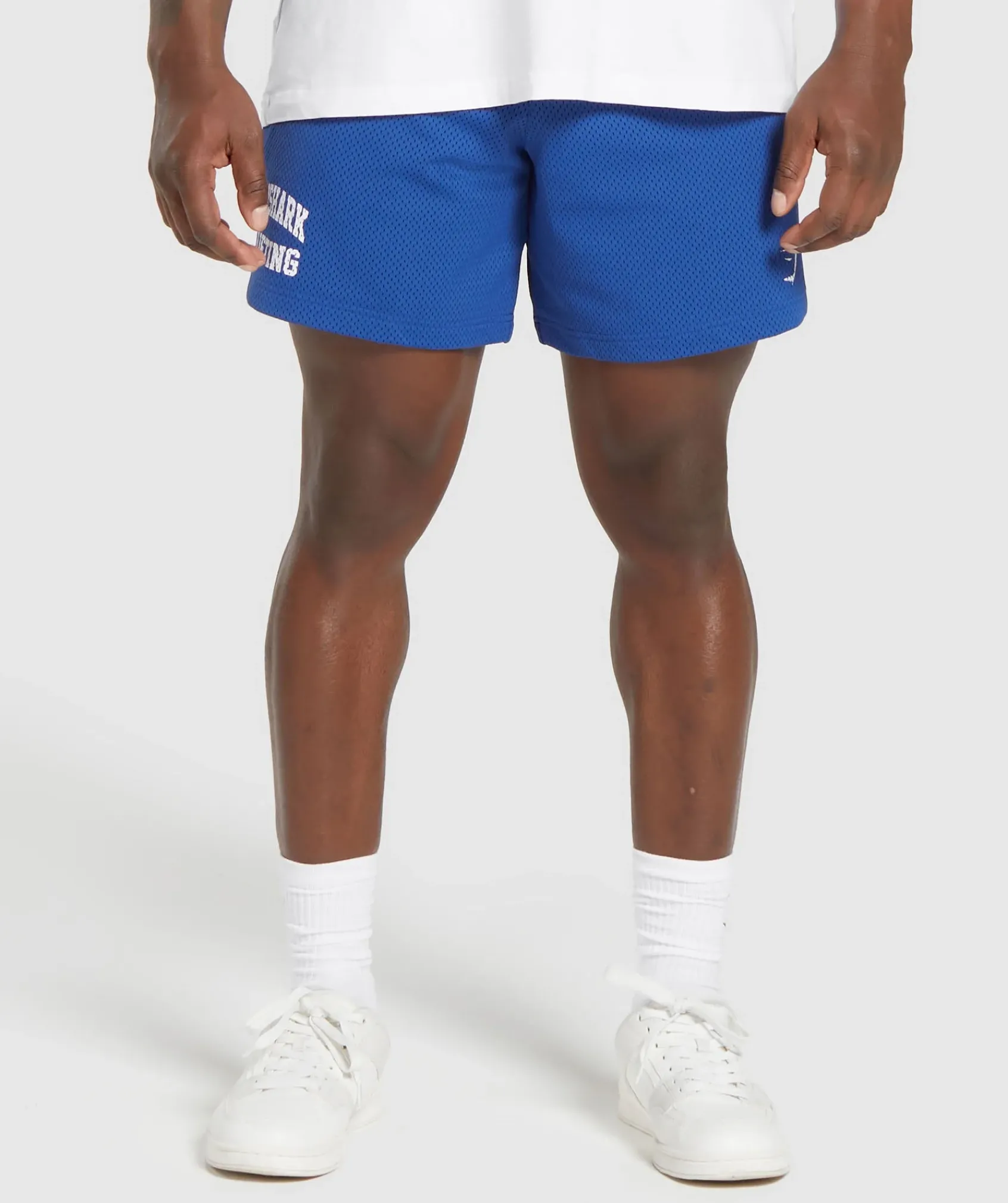 Heren Gymshark Shorts*Lifting Mesh 7" Shorts