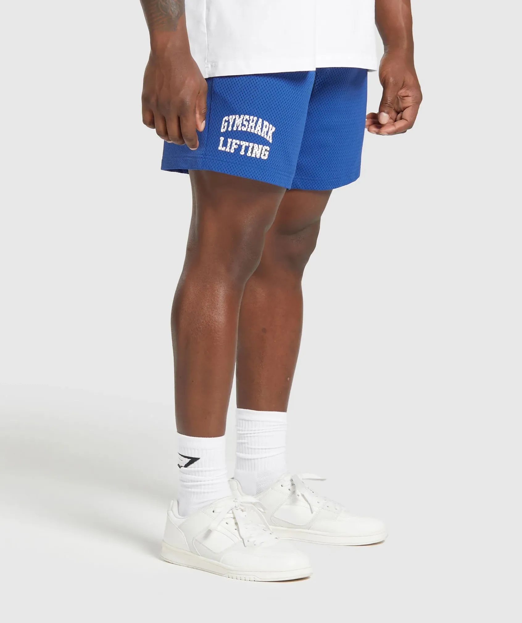 Heren Gymshark Shorts*Lifting Mesh 7" Shorts