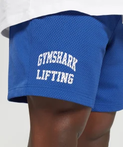 Heren Gymshark Shorts*Lifting Mesh 7" Shorts