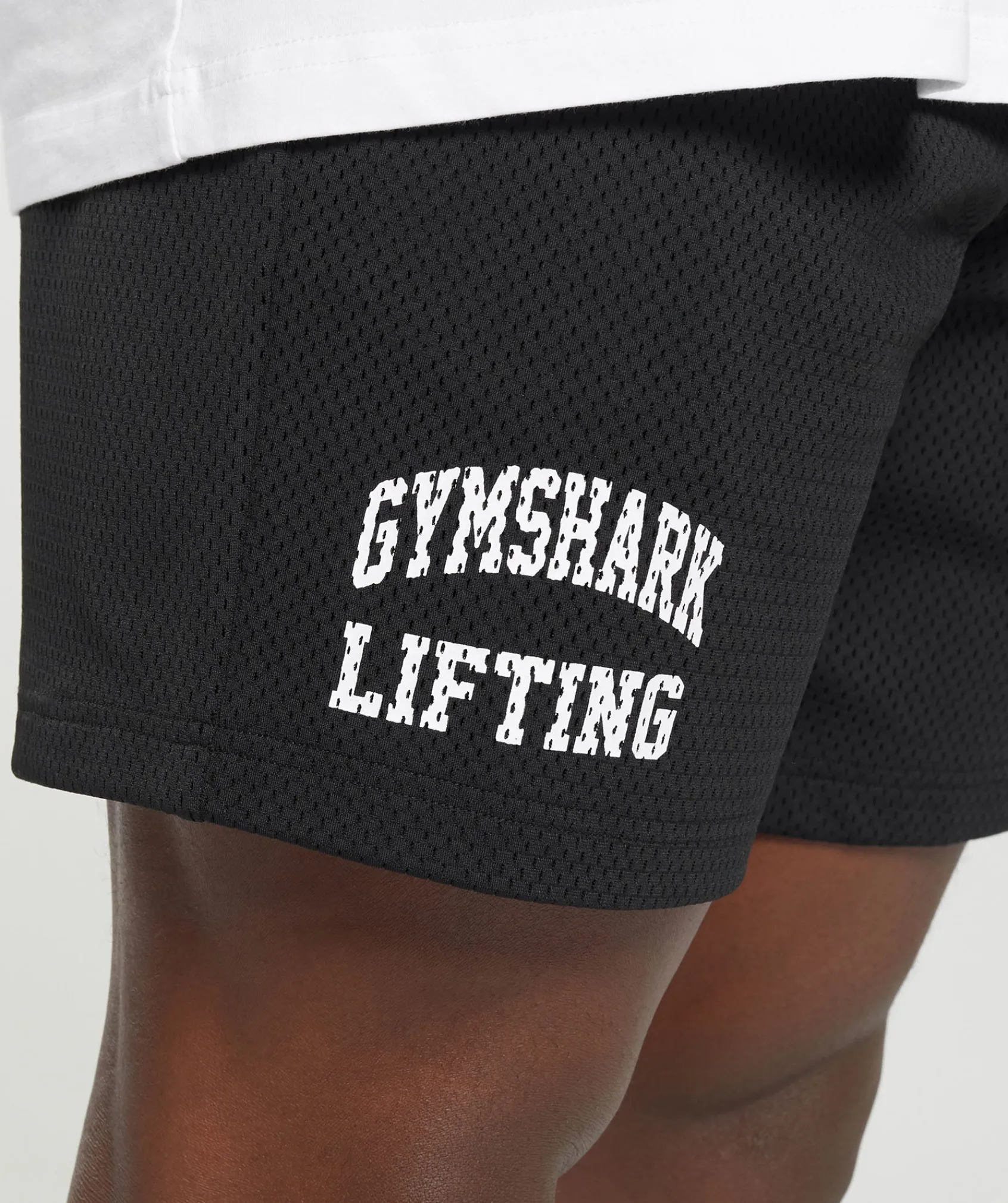 Heren Gymshark Shorts*Lifting Mesh 7" Shorts