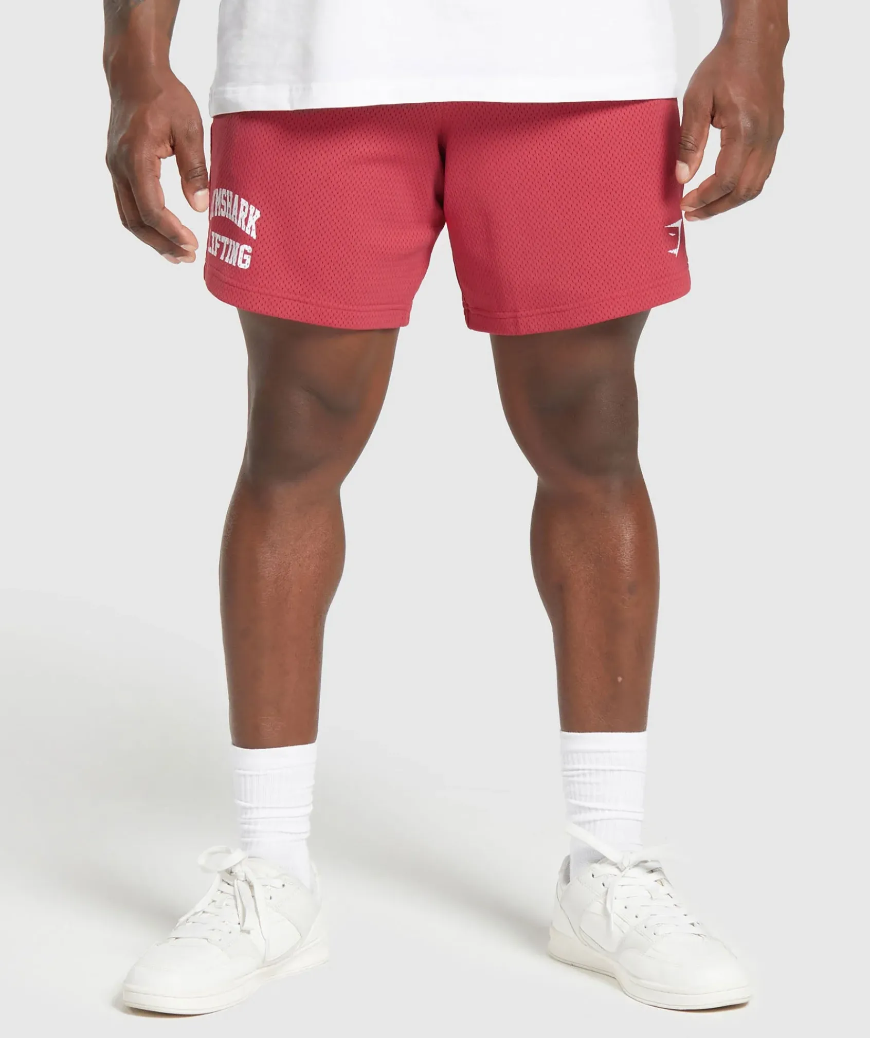 Heren Gymshark Shorts*Lifting Mesh 7" Shorts