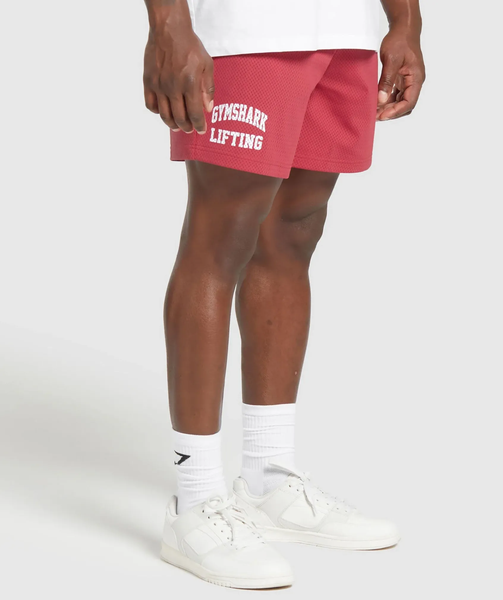 Heren Gymshark Shorts*Lifting Mesh 7" Shorts