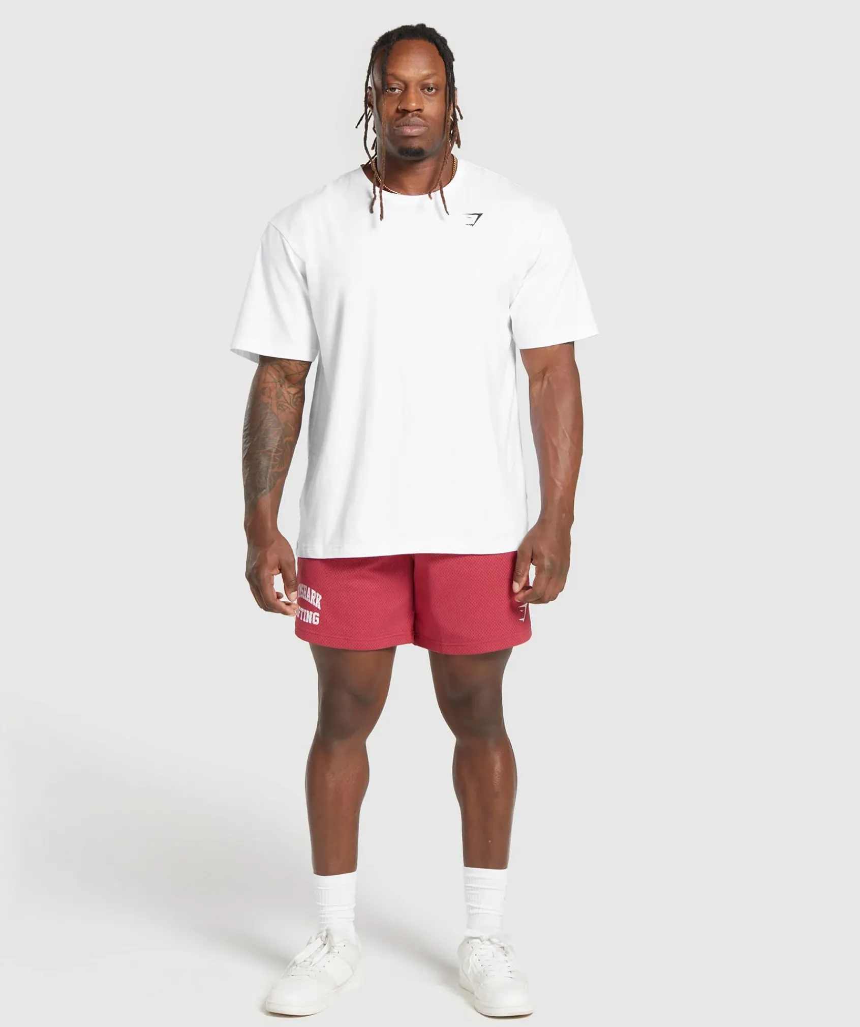 Heren Gymshark Shorts*Lifting Mesh 7" Shorts
