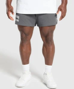 Heren Gymshark Shorts*Lifting Mesh 5" Shorts