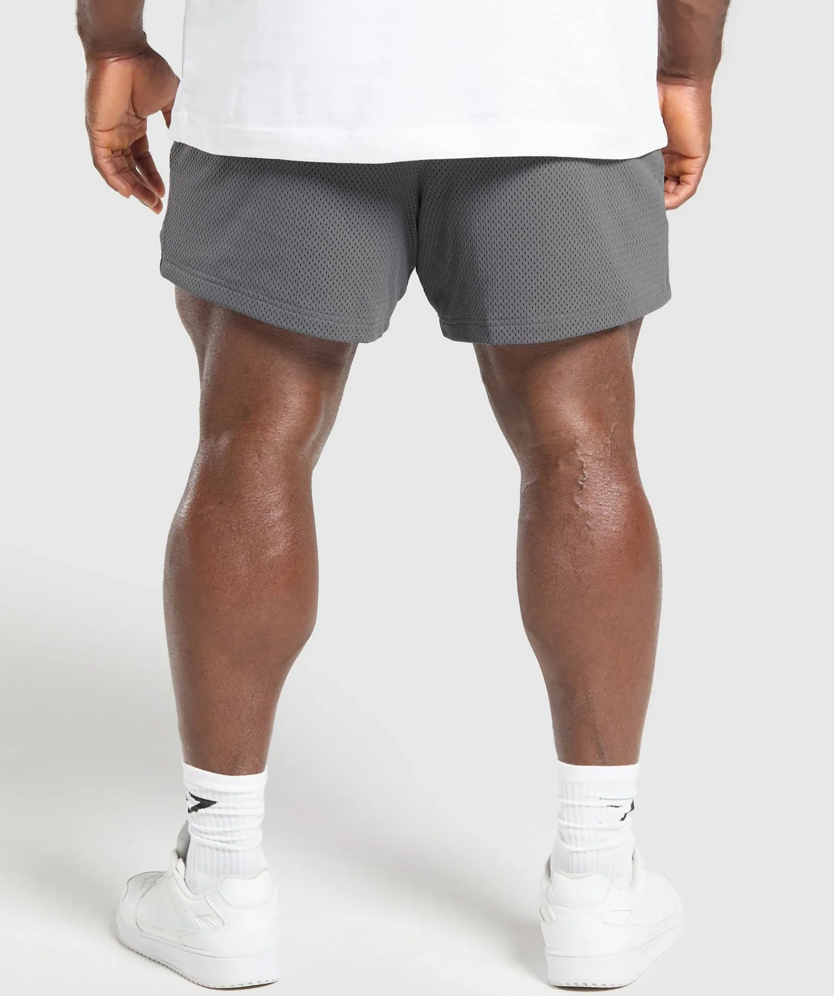 Heren Gymshark Shorts*Lifting Mesh 5" Shorts