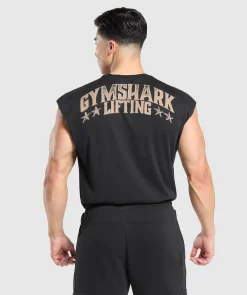 Heren Gymshark Tanktops*Lifting Stars Cut Off Tank