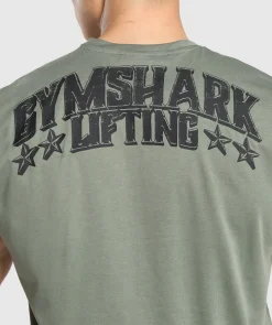 Heren Gymshark Tanktops*Lifting Stars Cut Off Tank