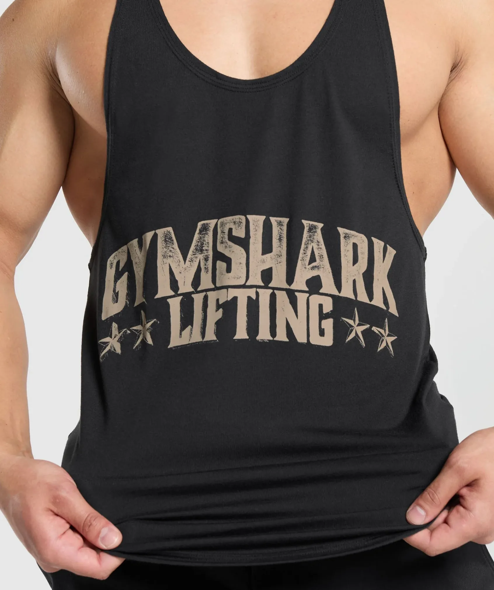 Heren Gymshark Stringers*Lifting Stars Stringer