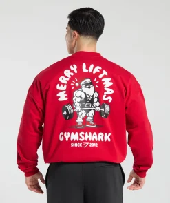 Heren Gymshark Hoodies & Truien*Liftmas Crew