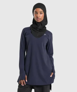 DAMES Gymshark Bedekkende Sportkleding|T-shirts*Long Line Long Sleeve Top