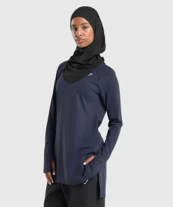 DAMES Gymshark Bedekkende Sportkleding|T-shirts*Long Line Long Sleeve Top