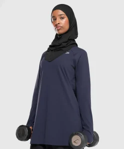 DAMES Gymshark Bedekkende Sportkleding|T-shirts*Long Line Long Sleeve Top