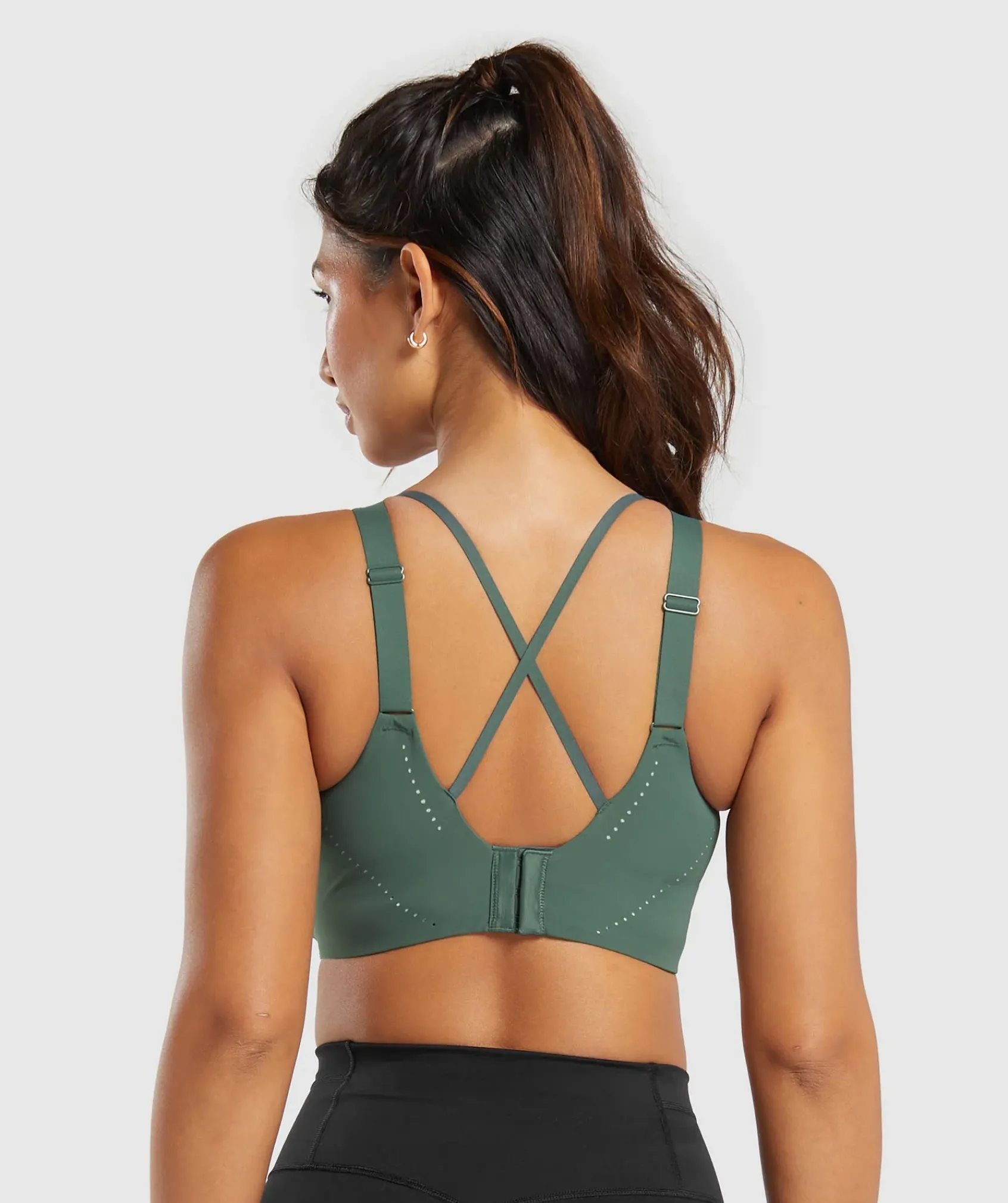DAMES Gymshark Sport-bh's*Longline Crossback Sports Bra