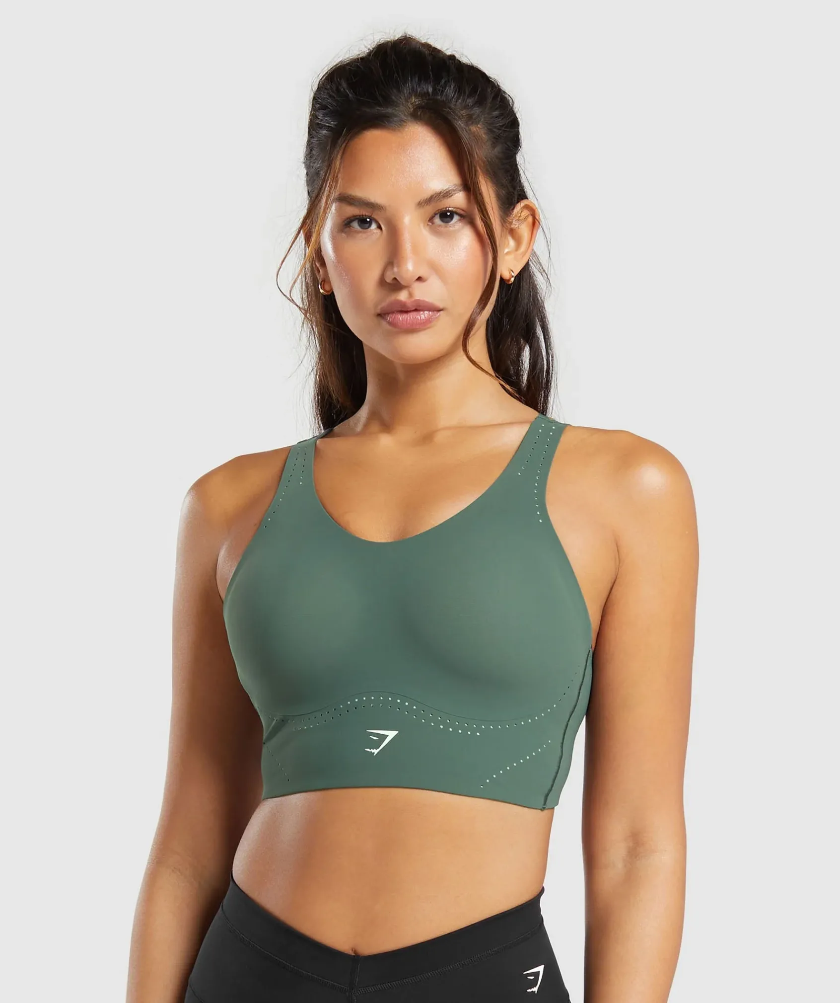 DAMES Gymshark Sport-bh's*Longline Crossback Sports Bra