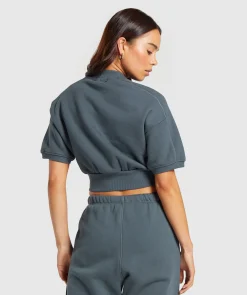 DAMES Gymshark Croptops|Hoodies & Truien*Loopback Sweat Pullover