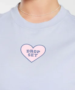 DAMES Gymshark T-shirts*Love Hearts Oversized T-Shirt
