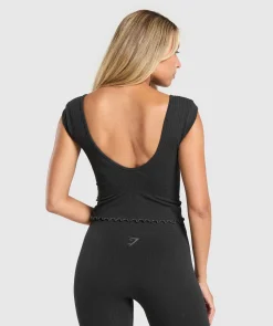 DAMES Gymshark Croptops*Luxe Seamless Crop Top