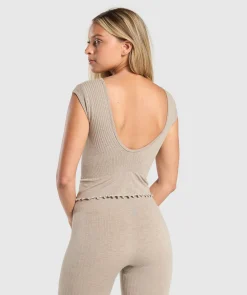 DAMES Gymshark Croptops*Luxe Seamless Crop Top