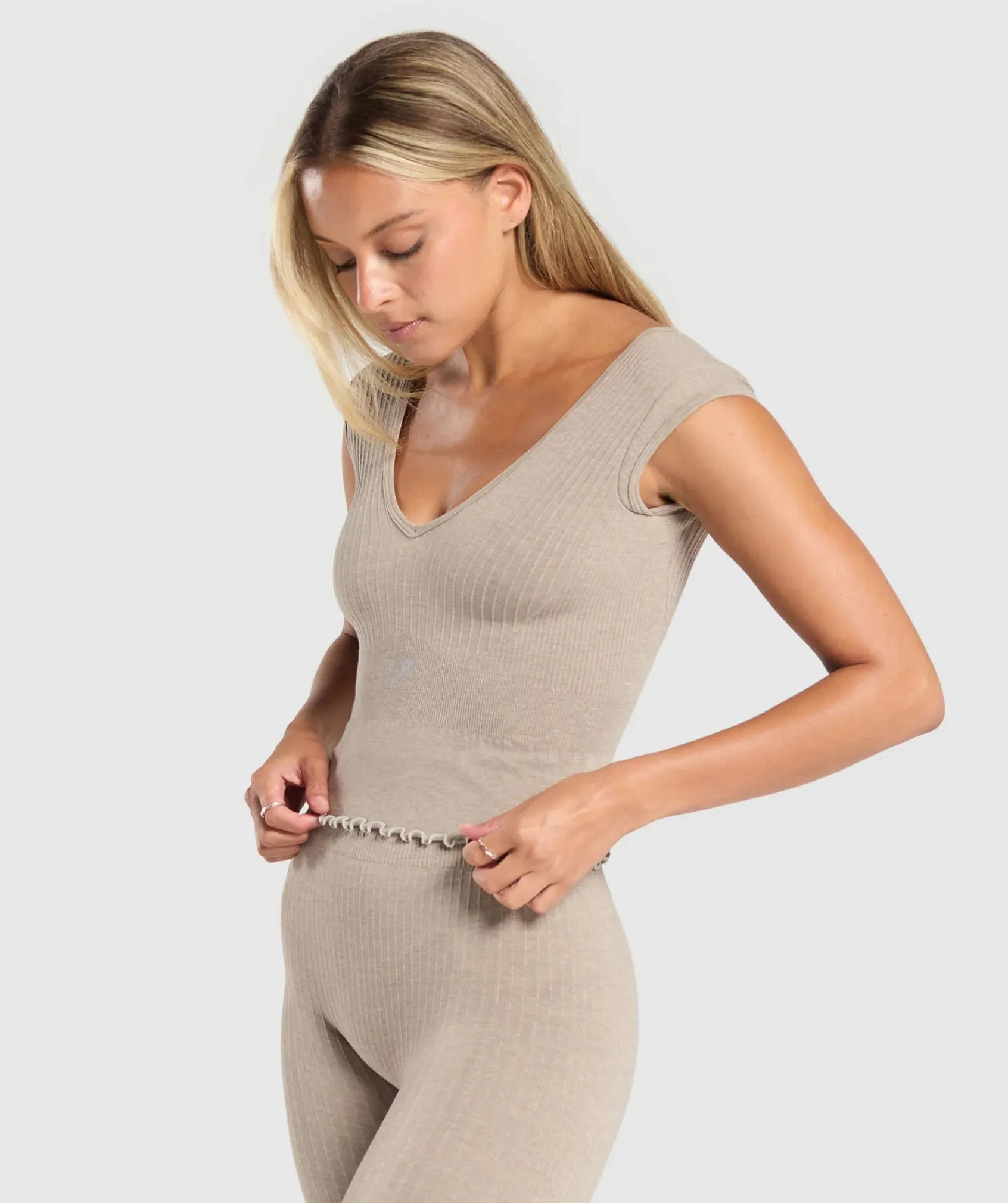 DAMES Gymshark Croptops*Luxe Seamless Crop Top