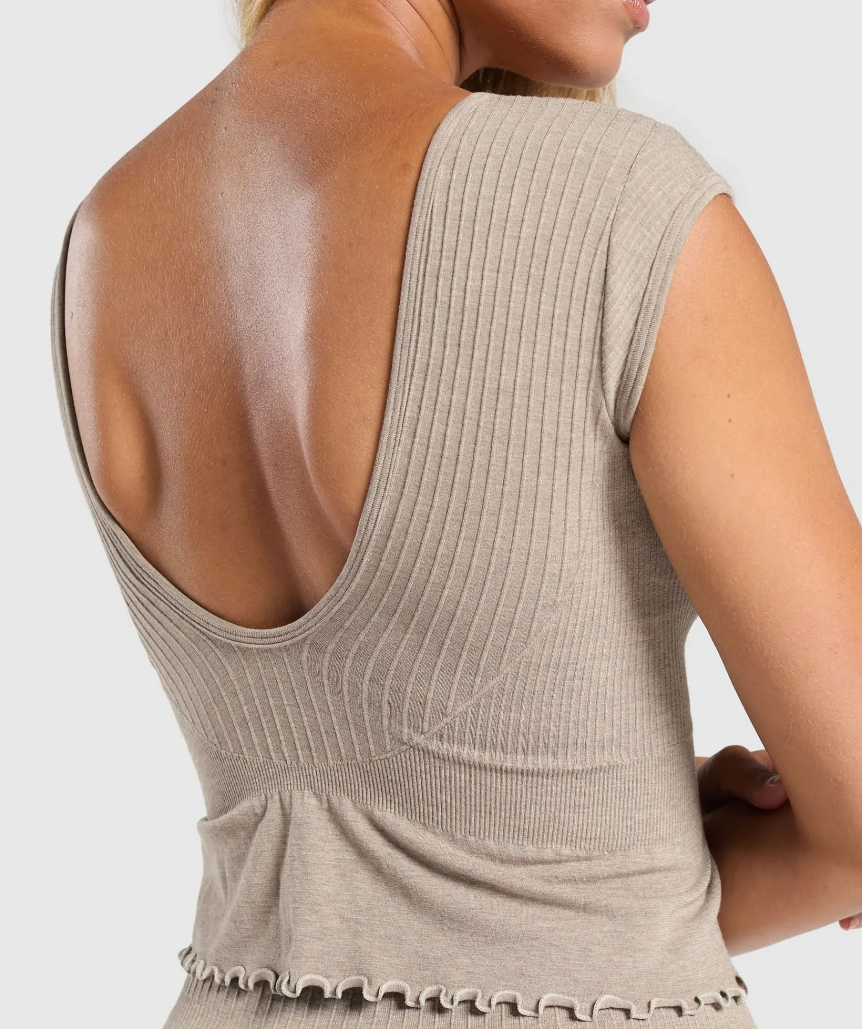 DAMES Gymshark Croptops*Luxe Seamless Crop Top