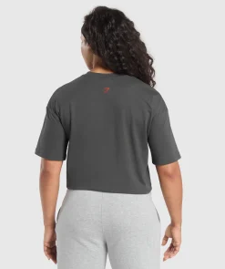 DAMES Gymshark T-shirts*Merry Liftmas Oversized T-Shirt