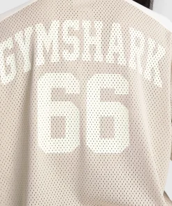 DAMES Gymshark T-shirts*Mesh Long Sleeve Varsity Top